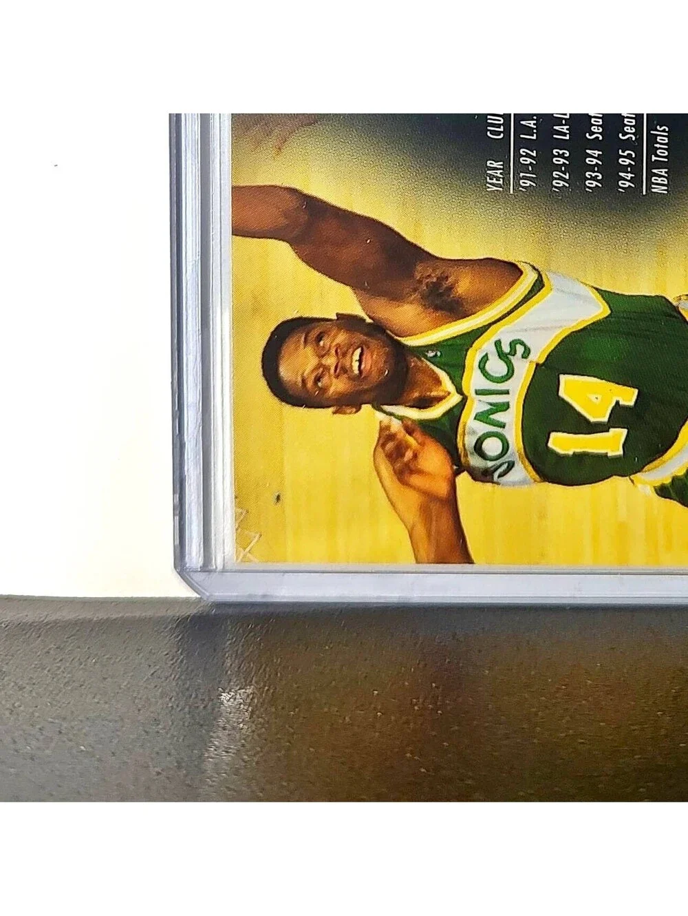 Sam Perkins 1995-96 Flair NBA #129 Card Seattle SuperSonics